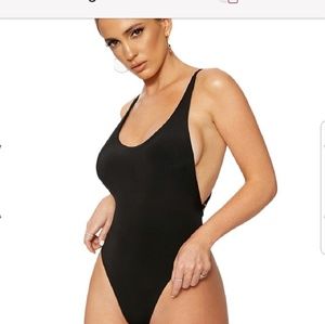 Nwt naked wardrobe one piece swim suit